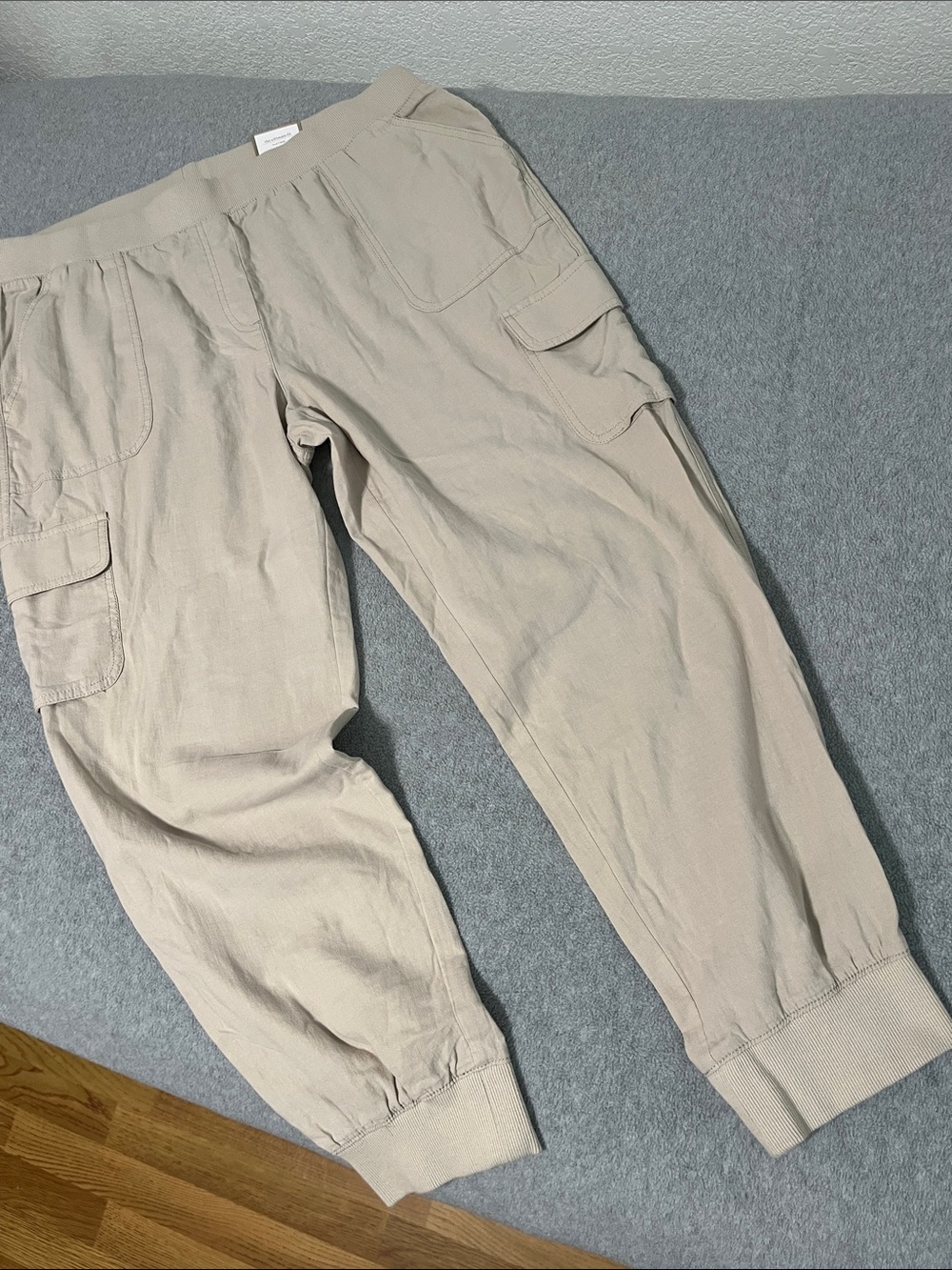 Chicos Cargo Jogger Ankle Pants XL Ultimate Fit Coastal Athleisure